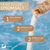 Eco Bath Plain Epsom Salt Bath Soak - Tube - Eco Bath London